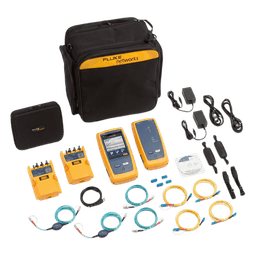 Certificador CertiFiber Pro Quad, para Fibra Óptica Multimodo 50µm y Monomodo, Con WiFi Integrado y Pantalla LCD de 5.7 Pulgadas (14.48 cm), Versión Internacional