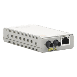 Convertidor de medios Fast Ethernet a fibra óptica, conector ST, multimodo (MMF), distancia hasta 2 km
