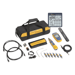 Kit Profesional de Verificador de Red MicroScanner2, para Comprobación de Redes de Voz, Datos y Video, con Pantalla LCD Retroiluminada