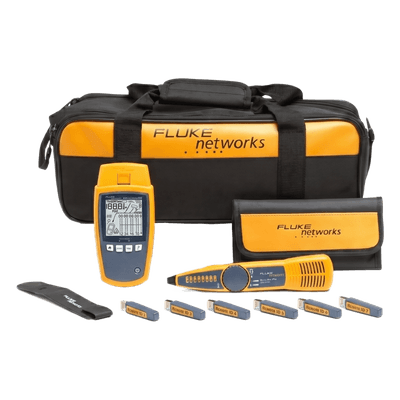 Kit Profesional de Verificador de Red MicroScanner PoE, para Comprobación de Redes de Voz, Datos, Video y PoE 802.3af, at, bt y UPOE, con Pantalla LCD Retroiluminada