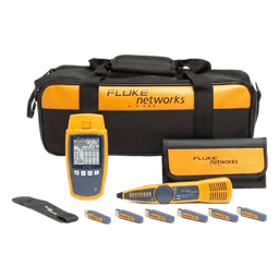 Kit Profesional de Verificador de Red MicroScanner PoE, para Comprobación de Redes de Voz, Datos, Video y PoE 802.3af, at, bt y UPOE, con Pantalla LCD Retroiluminada
