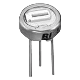 Potenciómetro Trimmer 200 Ohm, 6.35 mm, 1 Vuelta, 1/2 Watt.