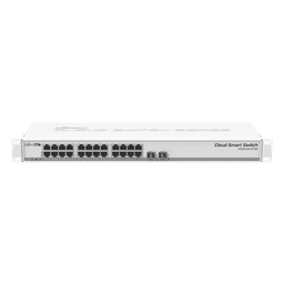 Cloud Smart Switch / 24 Puertos Gigabit / 2 Puertos SFP+ 10G / 1U Rackmount / -40°C a +70°C / 19W / 1.44 ft x 0.47 ft x 0.14 ft