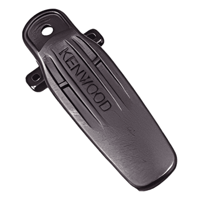 Clip de plástico con fijación de tornillos. Para Radios TK-2100/ 3100, TK-2102/ 3102/ 2102G/ 3102G, TK-260G/ 270G 360G/ 370G/ 272G/ 372G, TK-280/ 380, TK-480/ 481 TK-2180/ 3180, TK-2202/ 3202L.