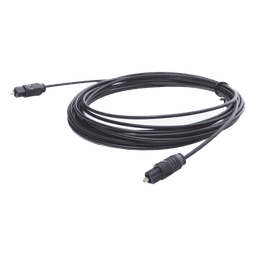 Cable Toslink de Fibra Óptica de 4.6m | Ideal para Mandar Audio Digital para Sistemas de Alta Calidad | Compatible con Amplificadores VSSL 