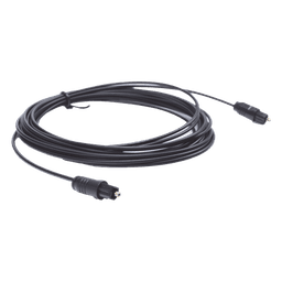 Cable Toslink de Fibra Óptica de 4.6m | Ideal para Mandar Audio Digital para Sistemas de Alta Calidad | Compatible con Amplificadores VSSL 