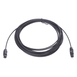 Cable Toslink de Fibra Óptica de 4.6m | Ideal para Mandar Audio Digital para Sistemas de Alta Calidad | Compatible con Amplificadores VSSL 