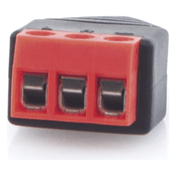 Conector de audio de 3.5mm macho a terminal de tornillo de 3 pines