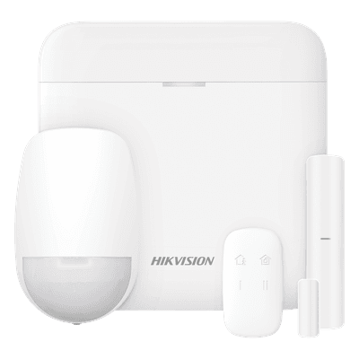 Kit de Alarma Inalámbrico / 48 Zonas / GSM 3G/4G Dual SIM / Wi-Fi 2.4 GHz / Batería de Respaldo 12 h / Cifrado AES-128