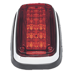 Luz de Advertencia LED / 8 x 4" (203.2 x 101.6 mm) / 12 LEDs / 11 Patrones / 12-30 VDC / IP67 / SAE J845 J595