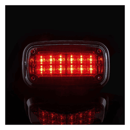 Luz de Advertencia LED / 8 x 4" (203.2 x 101.6 mm) / 12 LEDs / 11 Patrones / 12-30 VDC / IP67 / SAE J845 J595