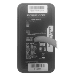 Lector de Acceso Multitecnología / Proximidad 125 kHz / MIFARE 13.56 MHz / Bluetooth / Salida Wiegand 26 / Interior y Exterior