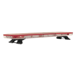 Barra de luces LED de 47", 108 LED, con control de tráfico en color ámbar, dual color rojo/claro, ideal para equipar ambulancias y unidades de bomberos