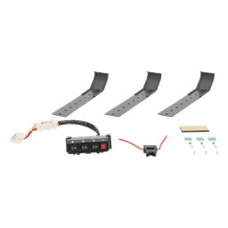 Barra de luces LED de 47", 108 LED, con control de tráfico en color ámbar, dual color rojo/claro, ideal para equipar ambulancias y unidades de bomberos