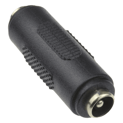 Adaptador DC / Conector Hembra a Hembra / 5.5 x 2.5 mm / Rango Térmico -20°C a 60°C / Aplicaciones de Seguridad y Control de Acceso