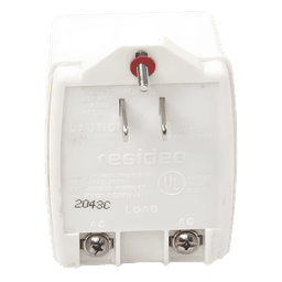 Transformador Clase 2 de pared para sistemas de alarma, entrada 120 VCA salida 9 VCA 25 VA