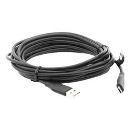 Cable USB 2.0 / 5 m (16.4 ft) / USB-A y USB-C / Alta Velocidad / Compatible USB 3.x
