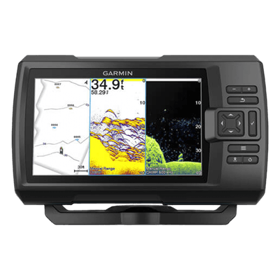 Sonda GPS / Pantalla WVGA 7" / Resolución 800x480 / Sonda Dual 50-800 kHz / Potencia 500 W / GPS WAAS / Wi-Fi / IPX7