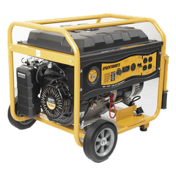 Generador de Emergencia / 6.5 kW Nominal / 7 kW Máxima / Arranque Automático / 220V Bifásico / 60 Hz / Tanque 25 L / 12 h Autonomía