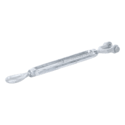 Tensor de 3/8" x 6" Acero Forjado OJO-QUIJADA, Galv. Inmersión en Caliente (Carga Max. 1200 lbs).