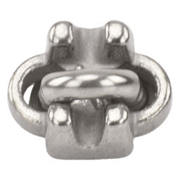 Nudo/ Perro/ Abrazadera Acero Forjado para Cable de 1/8", Acero Inoxidable.