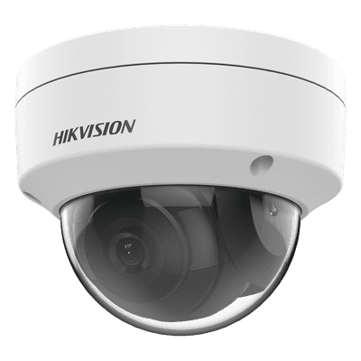 Domo IP / 4 MP / Lente 2.8 mm / IR 30 m (98 ft) / WDR 120 dB / IP67 / PoE / H.265+
