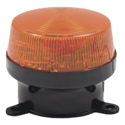 Estrobo de Gran Brillantez / 12V CC / 90 Destellos/min / 68 mm Ø x 5 cm Alto / -20℃ a +60℃ / 2.67 in Ø x 1.64 in Alto