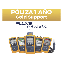 Póliza de Soporte Gold / 1 Año / Certificador de Fibra Óptica CFP-Q-ADD / Calibración Anual / Reparación y Reemplazo de Accesorios