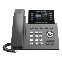 Teléfono IP Wi-Fi, Grado Operador, 8 líneas SIP con 4 cuentas, pantalla a color 2.8", puertos Gigabit, Bluetooth, PoE, codec Opus, IPV4/IPV6 con gestión en la nube GDMS