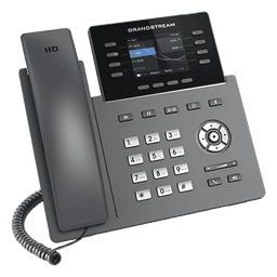 Teléfono IP Wi-Fi, Grado Operador, 8 líneas SIP con 4 cuentas, pantalla a color 2.8", puertos Gigabit, Bluetooth, PoE, codec Opus, IPV4/IPV6 con gestión en la nube GDMS