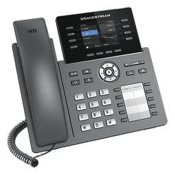 Teléfono IP Wi-Fi, Grado Operador, 8 líneas SIP con 4 cuentas, pantalla a color 2.8", puertos Gigabit, Bluetooth, PoE, codec Opus, IPV4/IPV6 con gestión en la nube GDMS
