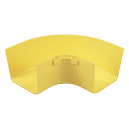 Accesorio de Canalización / Ángulo Recto Horizontal 90° / 4x4 / Radio de Curvatura 50.8 mm / ABS 94V-0 / 107.2 x 233.9 mm