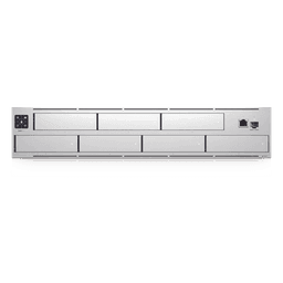 NVR PRO UniFi Protect, con bahía  para 7 discos duros, almacena hasta 20 cámaras 4k o 60 cámaras 1080p, pantalla táctil