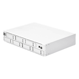 NVR PRO UniFi Protect, con bahía  para 7 discos duros, almacena hasta 20 cámaras 4k o 60 cámaras 1080p, pantalla táctil