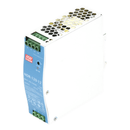 Fuente de poder industrial de 120 W, salida 12 Vcc, entrada 90~264 VCA, para montaje en riel DIN, 