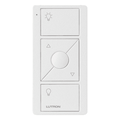 Control remoto inalámbrico Pico de 3 botones con subir/bajar de intensidad, para atenuadores Caseta y RA2