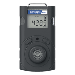 Monitor Personal de CO2 / Recargable / LCD en Tiempo Real / Alarma de 3 Niveles / Vida Útil 7 Años