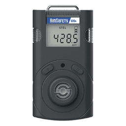 Monitor Personal de CO2 / Recargable / LCD en Tiempo Real / Alarma de 3 Niveles / Vida Útil 7 Años