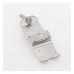 Sujetador de Doble Click / Cable Coaxial 7/8' / Paquete 10 Piezas