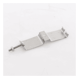 Sujetador de Doble Click / Cable Coaxial 1 1/4 Pulgadas / Paquete 10 Piezas / Montaje Sin Herramientas
