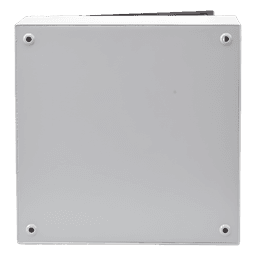 Gabinete de Acero, Nema 4 -IP 66 de 40 x 40 x 20 cm con Platina y certificado UL.