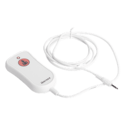 Pulsador de Llamada para Paciente Encamado — Botón Braille, Resistente a Líquidos y Fácil de Localizar en la Oscuridad