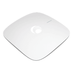 Punto de Acceso Wi-Fi para interior / Omnidireccional cnPilot e410 / Doble banda (2.4 y 5 Ghz) / MU-MIMO 2x2 / Antena Beamforming / Hasta 256 Clientes / Hasta 1.2 Gbps / Gestión centralizada desde nube cnMaestro