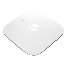 Punto de Acceso Wi-Fi para interior / Omnidireccional cnPilot e410 / Doble banda (2.4 y 5 Ghz) / MU-MIMO 2x2 / Antena Beamforming / Hasta 256 Clientes / Hasta 1.2 Gbps / Gestión centralizada desde nube cnMaestro