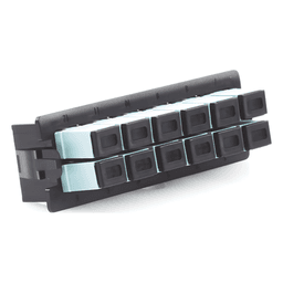 Placa Acopladora / 12 Fibras Multimodo / 12 Acopladores SC Simplex / Compatible SC-LC-APC-PC/UPC / Interior