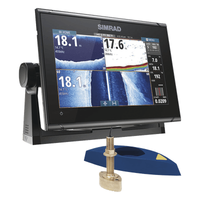 Kit pantalla táctil 9" / Sonda CHIRP+ForwardScan+SideScan+DownScan / Transductor 600W 50/200kHz / NMEA 2000 / Wi-Fi / Cartografía Insight-Navionics-C-MAP