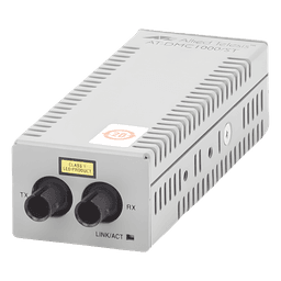 Mini convertidor de medios de cobre a fibra de escritorio 1000TX a 1000SX conector ST