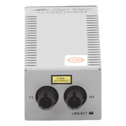 Mini convertidor de medios de cobre a fibra de escritorio 1000TX a 1000SX conector ST