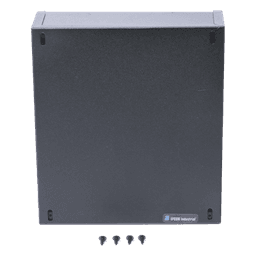 Gabinete para Baterías / Acero Calibre 26 / 217 x 212 x 88 mm / Pintura Electrostática Negra / Compatible con Tablillas ELKP624U-ELKP624, AL624, SMP3 y SMP5