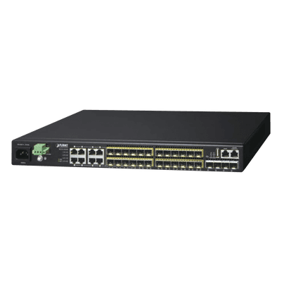 Switch Core Capa 3, 24 Puertos SFP 100/1000X, 8 Puertos Compartidos Gigabit Ethernet, 4 Puertos SFP de 10 Gbps